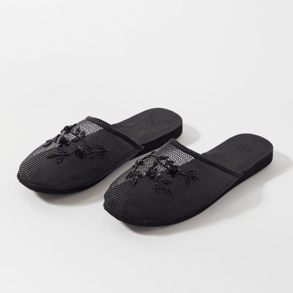 Urban Outfitters Beaded Slide Sandals Size 8